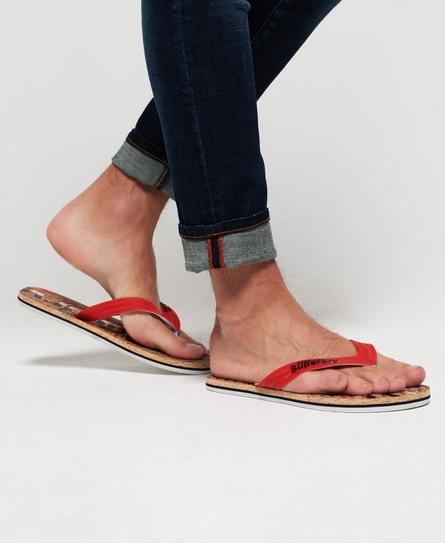 CORK COLOUR POP FLIP FLOPS